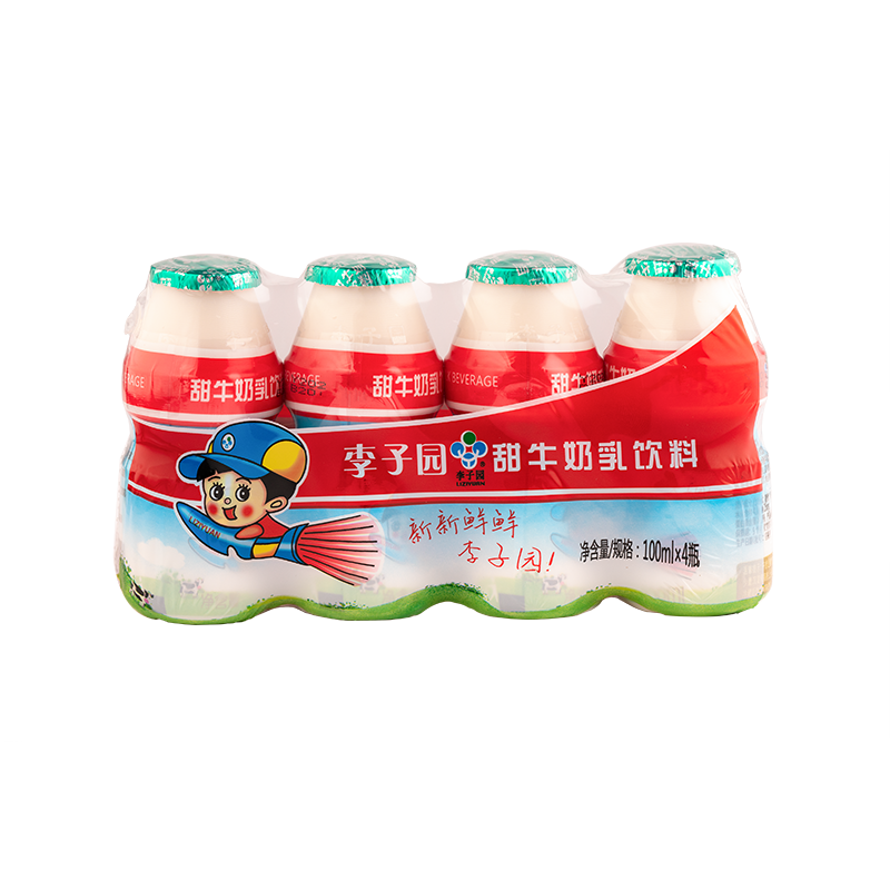 甜牛奶乳饮料，单瓶净含量100ml
