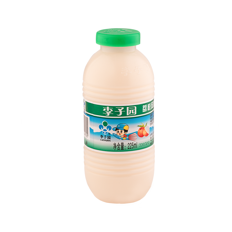 荔枝风味乳饮料，单瓶净含量225ml